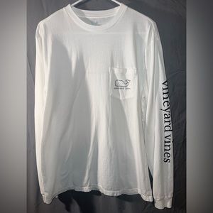 Vineyard Vines White Long Sleeve T-shirt